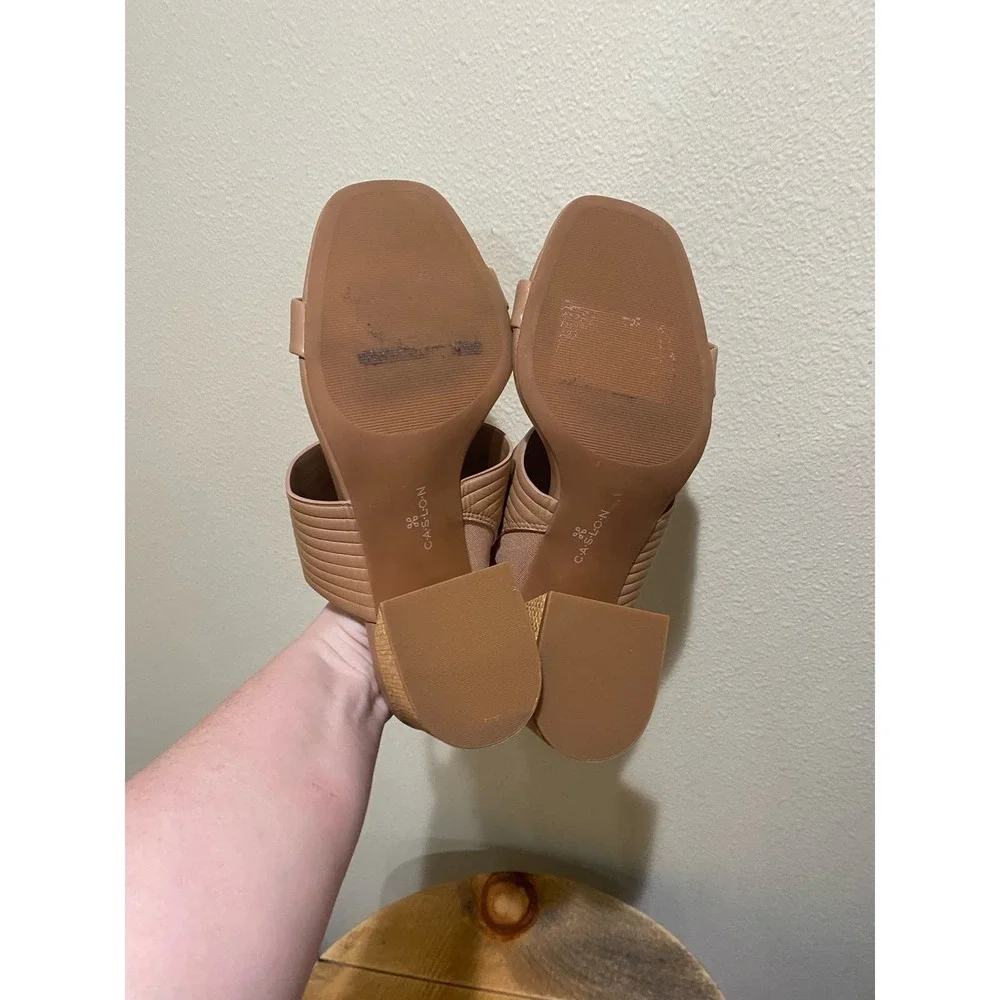 Caslon Lamia Sandal tan size 10
